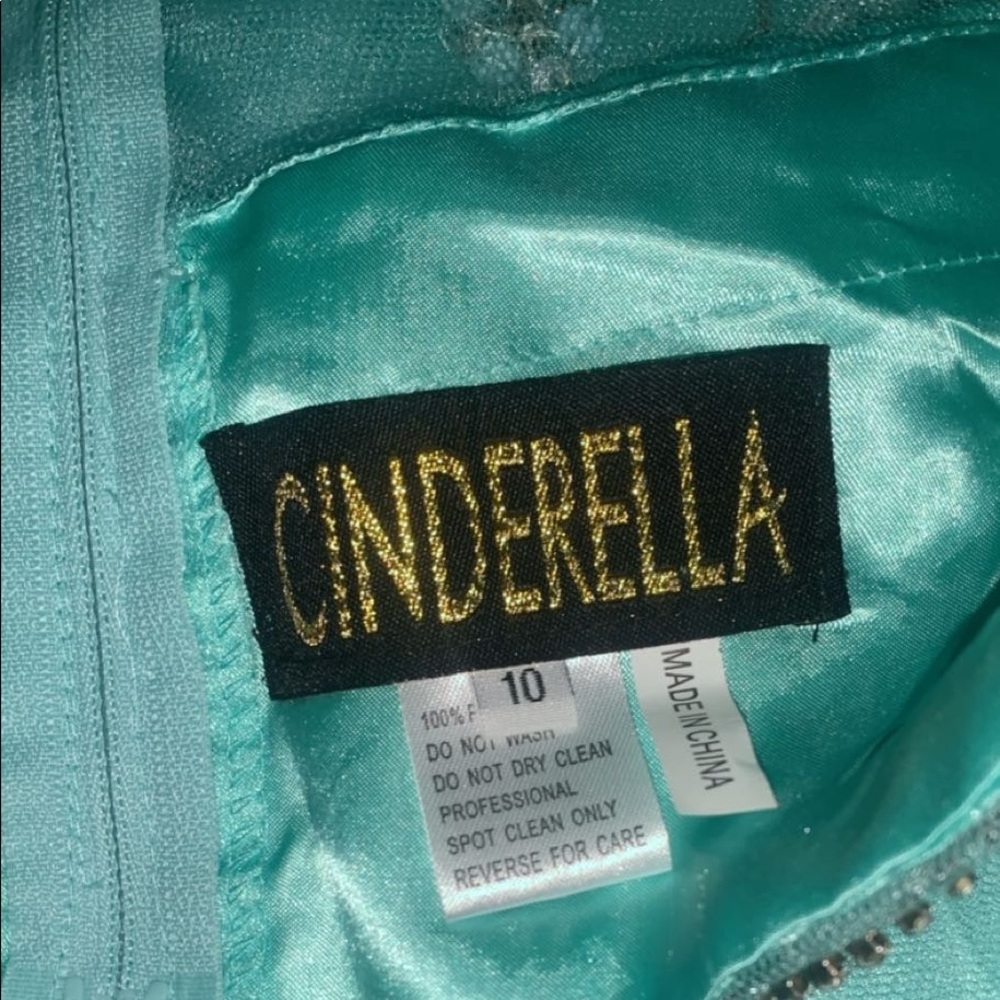 two piece blinged out Cinderella dress✨
